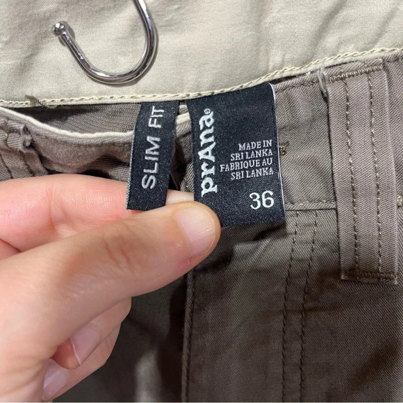 PrAna ~ Brown Men’s Slim Fit Organic Cotton Blend Pants - Picture 6 of 9